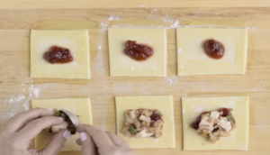 Making of Thanksgiving Leftover Hand Pies