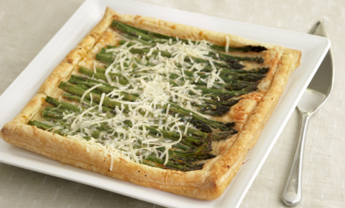 MEYER LEMON-ASPARAGUS GALETTE