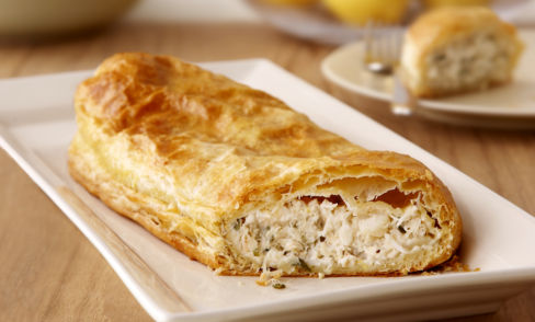 Crab Strudel – Puff Pastry