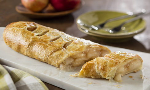 Puff Pastry Easy Apple Strudel