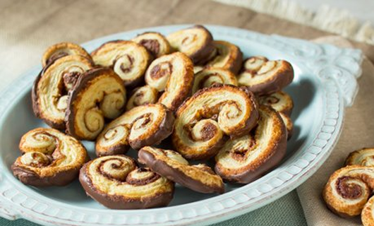 Puff Pastry Double Chocolate Palmiers