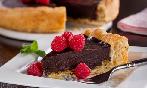 Puff Pastry Chocolate Velvet Torte