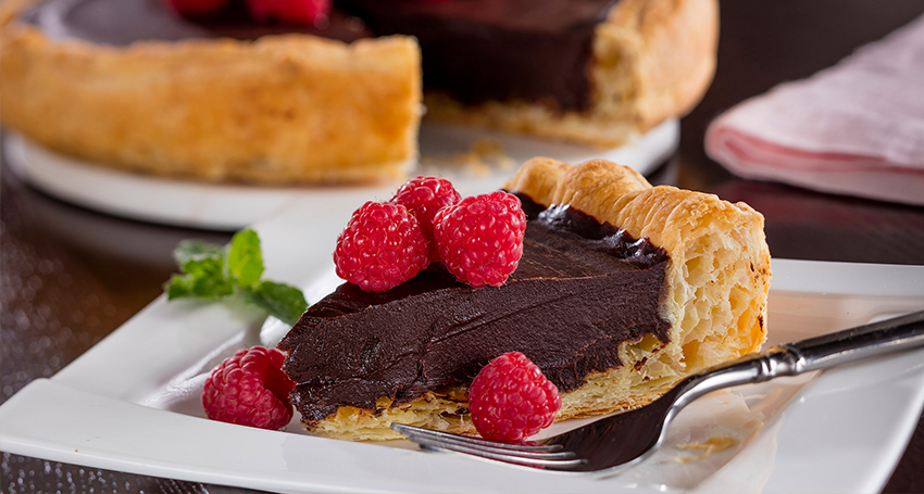 Puff Pastry Chocolate Velvet Torte