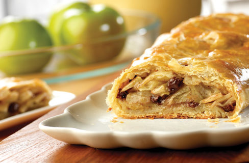 Puff Pastry Apple Strudel