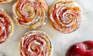 Puff Pastry Apple Roses by Cooking with Manuela